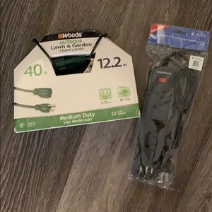 NIB set of 2 Extension cords